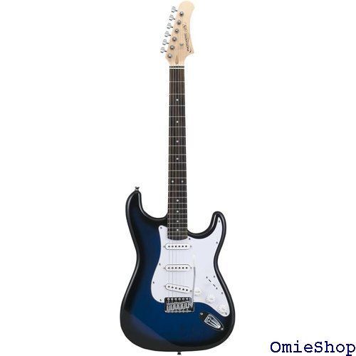 PhotoGenic エレキギター STタイプ ST-180|BLS ブルーサンバースト ソフトケース|シールド|調整用レンチ付属 869
