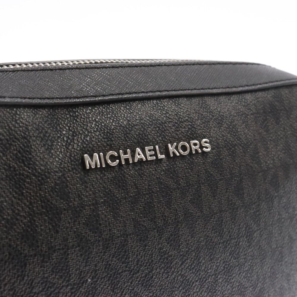 MICHAEL KORS マイケルコース PVC シグネチャー チェーン ショルダーバッグ ブラック 35FBSTTC3B MICHAEL KORS（マイケルコース） バッグ レディース ショルダーバッグ