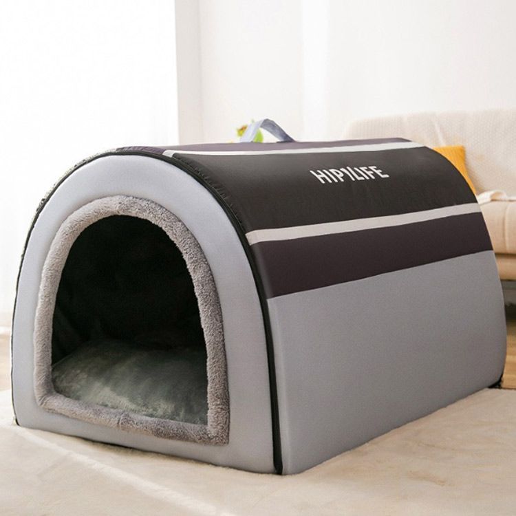 犬ベッド 犬ハウス 犬小屋 犬のハウス 猫ハウス 猫ベッド 室内 ペットベッド ドーム型 小型犬 犬猫兼用 ふわふわ 柔らかい お洒落 両用 折りたたみ 2way ペット ベッド 猫 ハウス 冬用 猫#lj7313