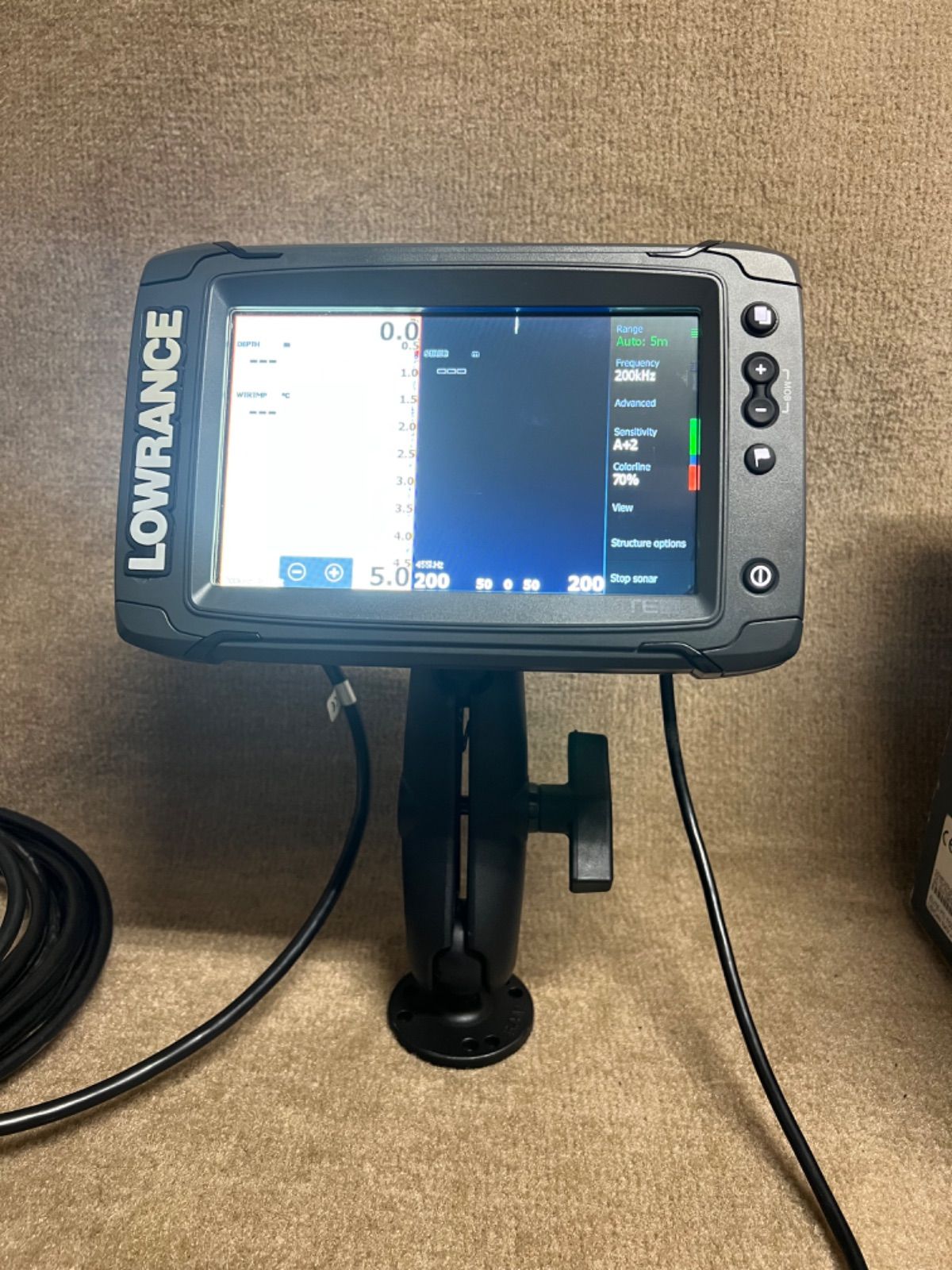 魚群探知機 LOWRANCE ローランス Elite-7 Ti 並行品 Total Scan トータルスキャン モデル - メルカリ