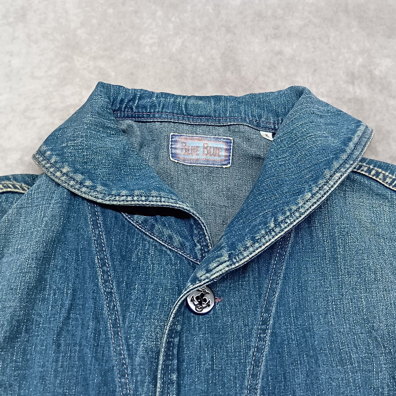 BLUE BLUE ブルーブルー デニム カバーオール サイズ3 XL - メルカリ