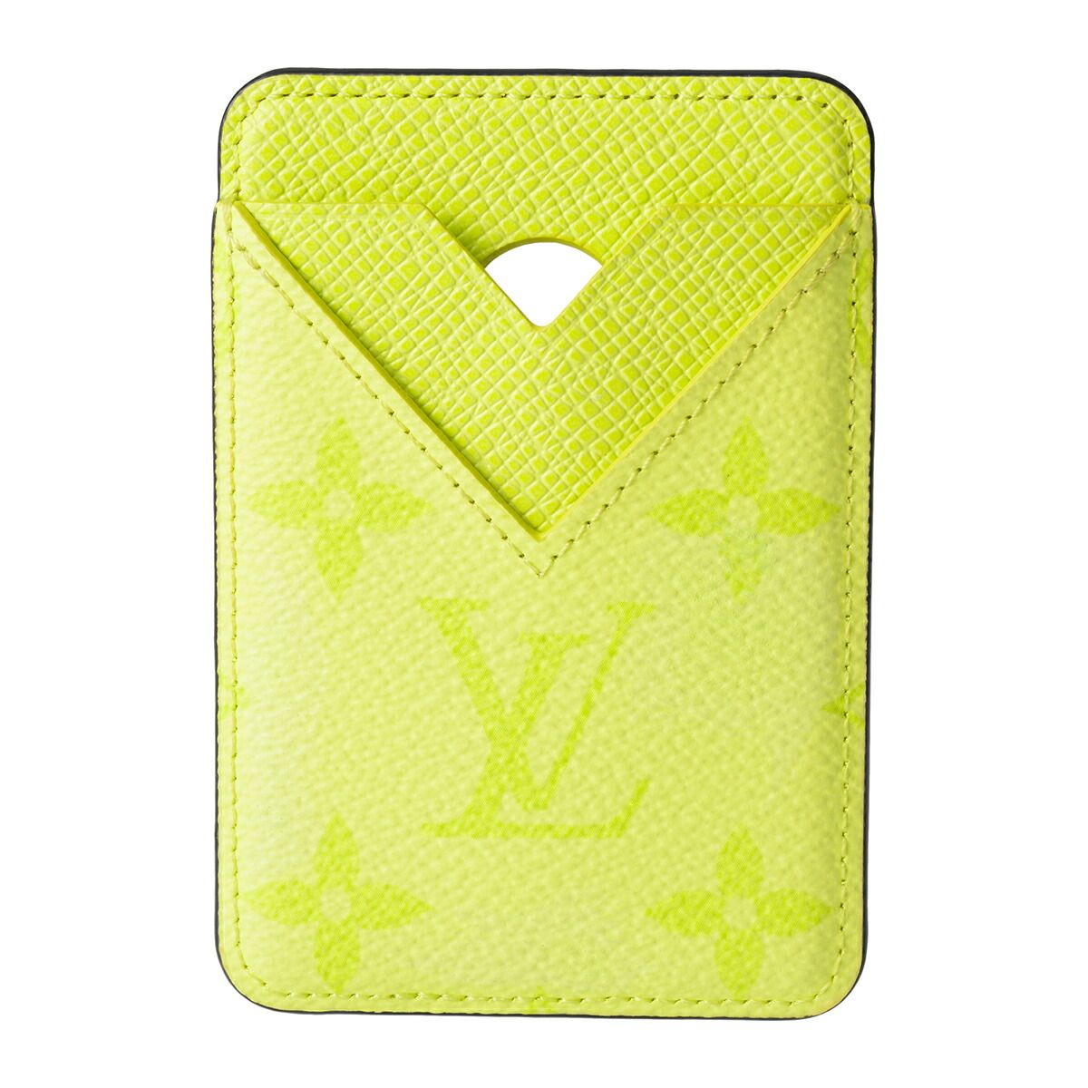 ルイヴィトン Louis Vuitton カードケース ポルト カルト マグネット レモンイエロー
