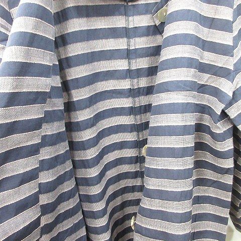 サリースコット Sally Scott シャツ ブラウス ロング ボーダー