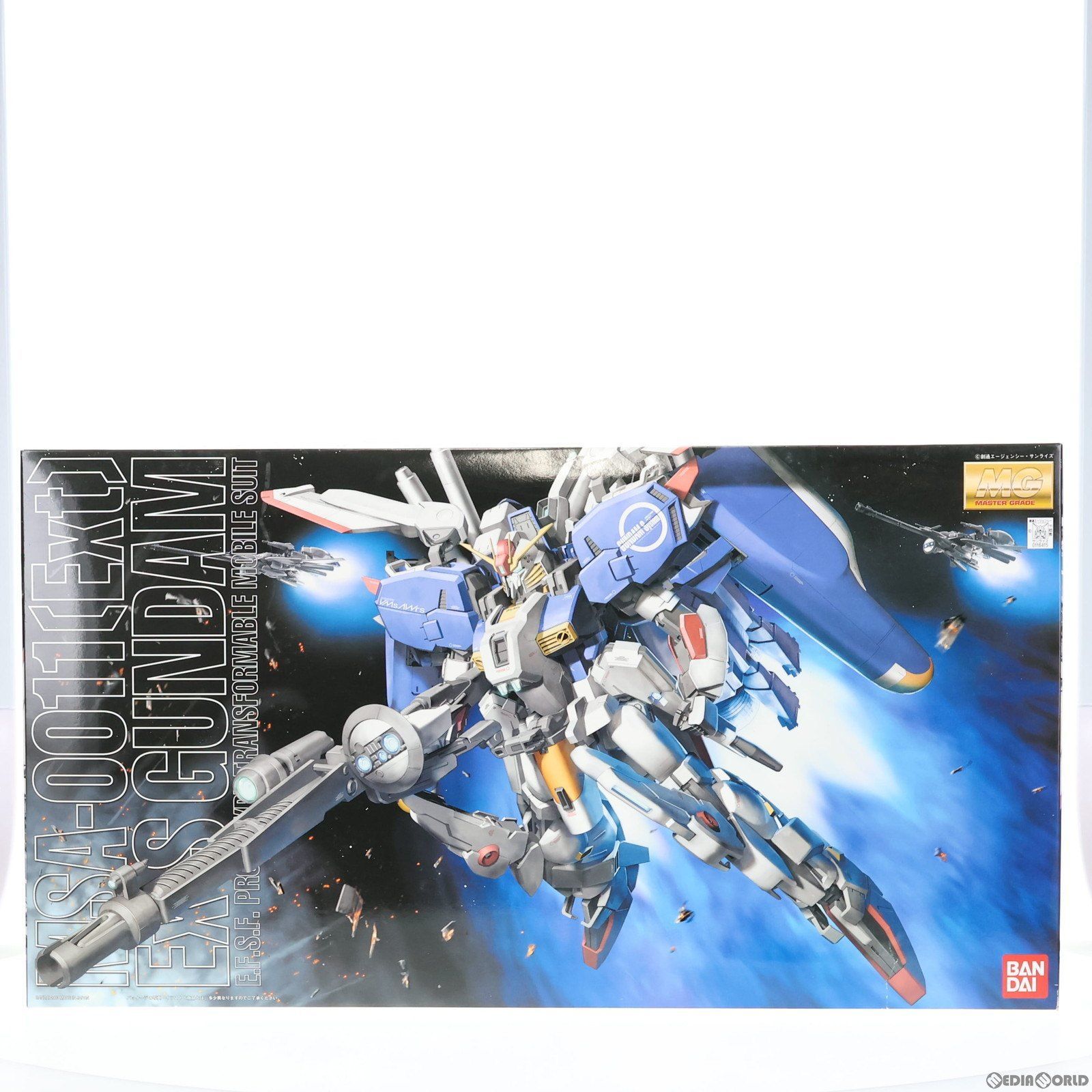 中古】[PTM]MG 1/100 MSA-0011(Ext) Ex-Sガンダム(イクスェスガンダム 