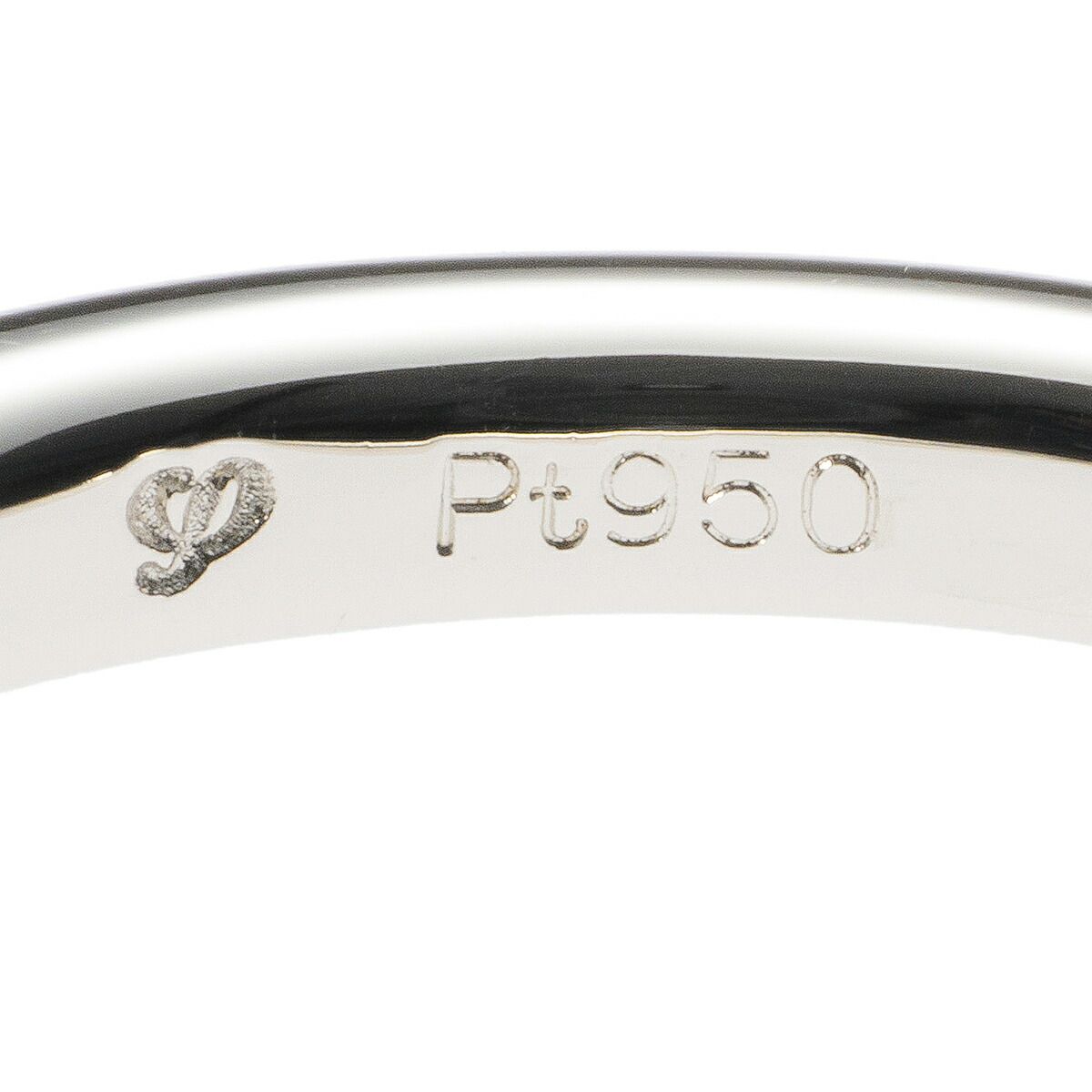 極美品】□アイプリモ リング 7号 Pt950 プラチナ ダイヤモンド 指輪
