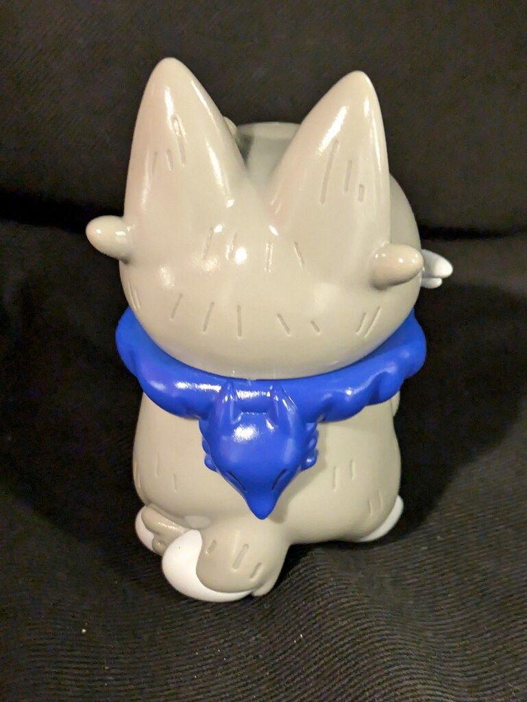 more-cats もあねこ　 　ハイロ　あいす　ソフビ more-cats もあねこ ハイロ あいす ソフビ万博 玩具万博 - メルカリ