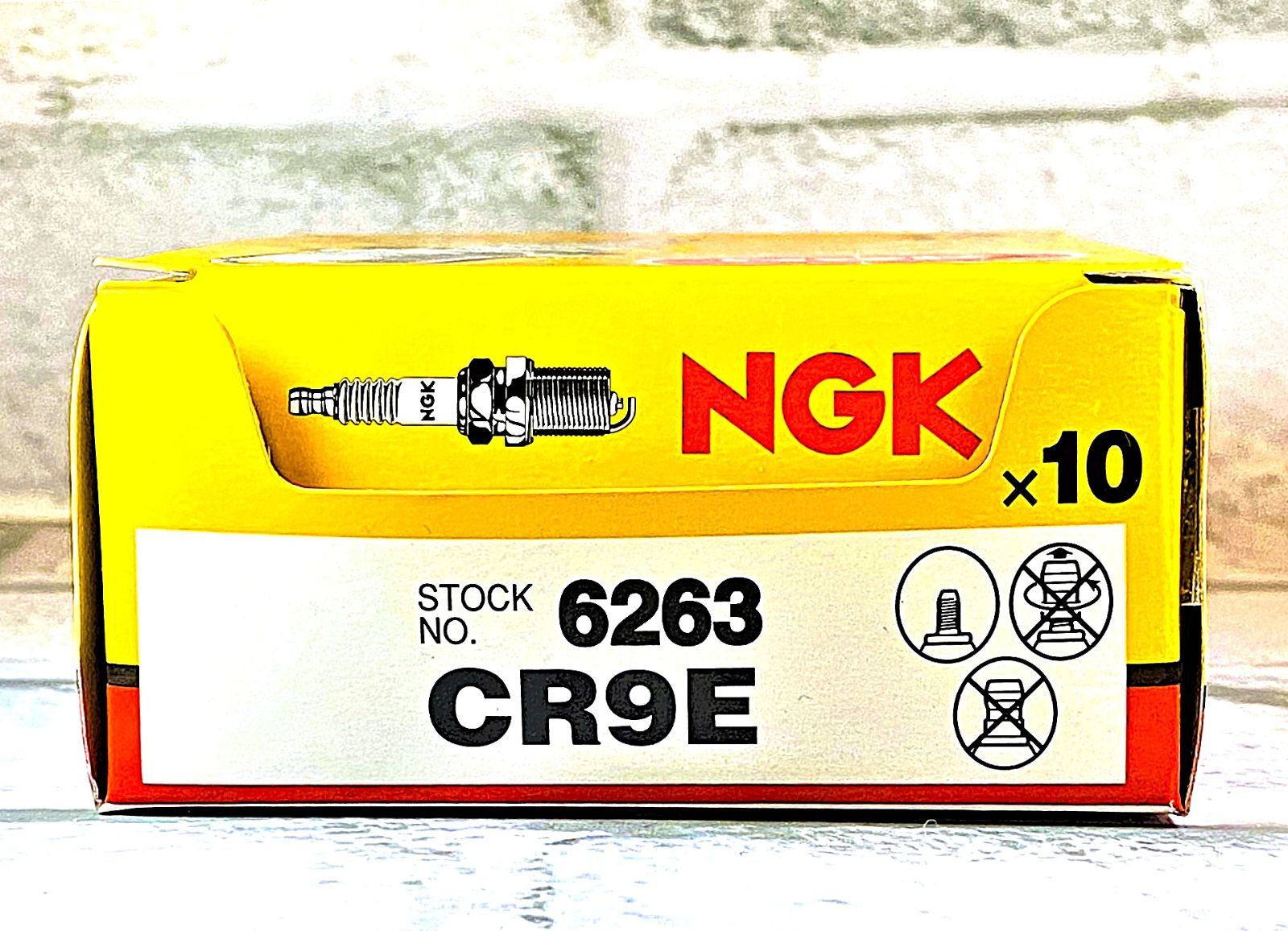 NGK CR9E (6263) 10個セット 新品 送料込 カワサキ ZXR750/R