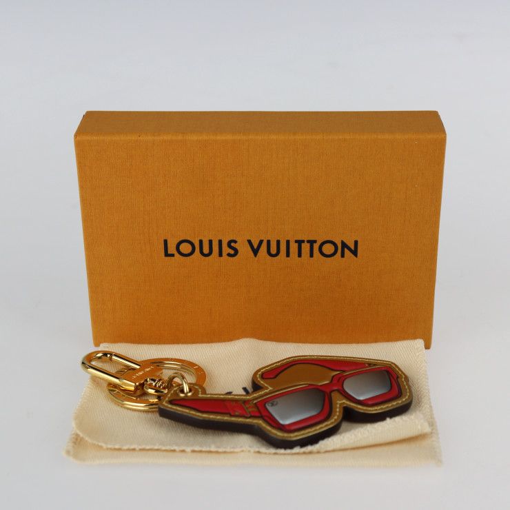 LOUIS VUITTON ルイ ヴィトン キーホルダー M68865 レザー モノグラム