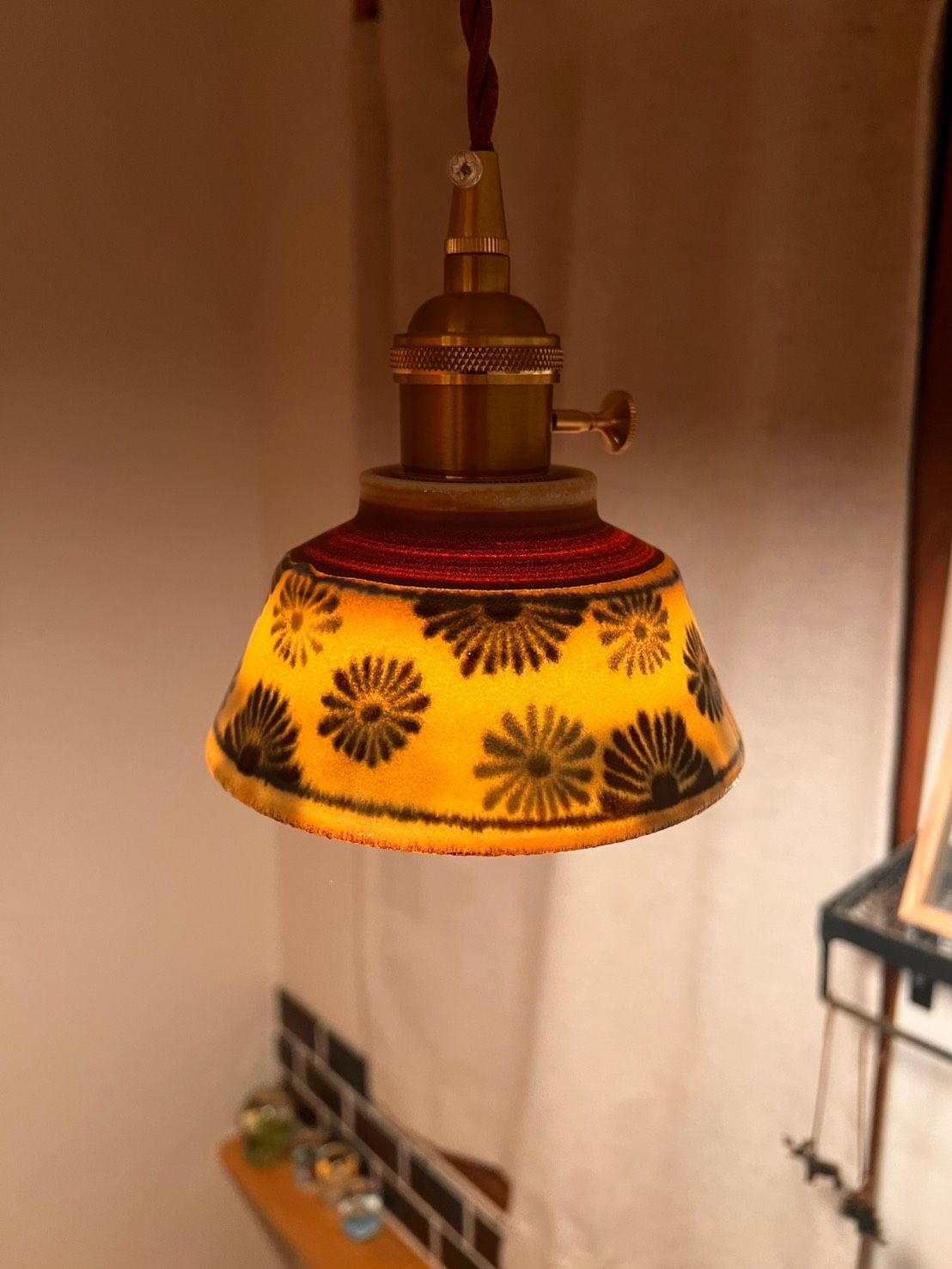 陶器ペンダントライト