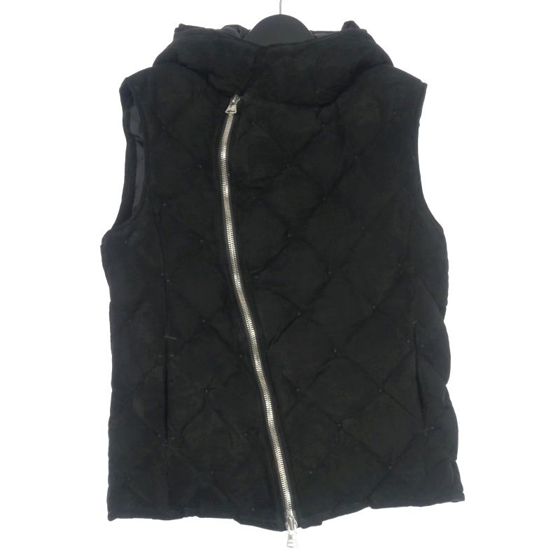 美品】MOORER ムーレー MANTEGNA-Lダウンベスト navy 44 美品】MOORER