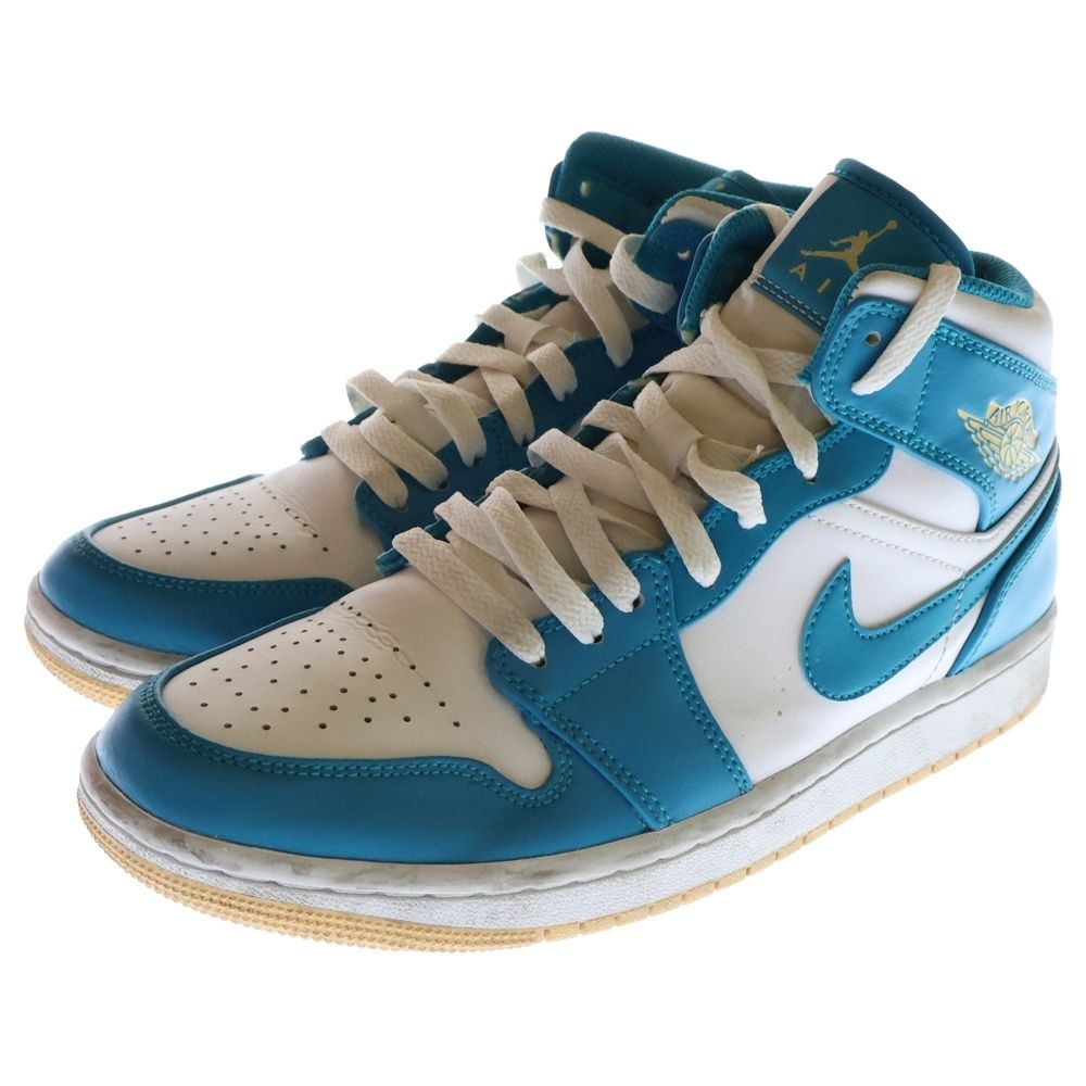 AIR JORDAN1 MID エアジョーダン1 MID ホワイト/アクアトーン ナイキ エアジョーダン1 ミッド 