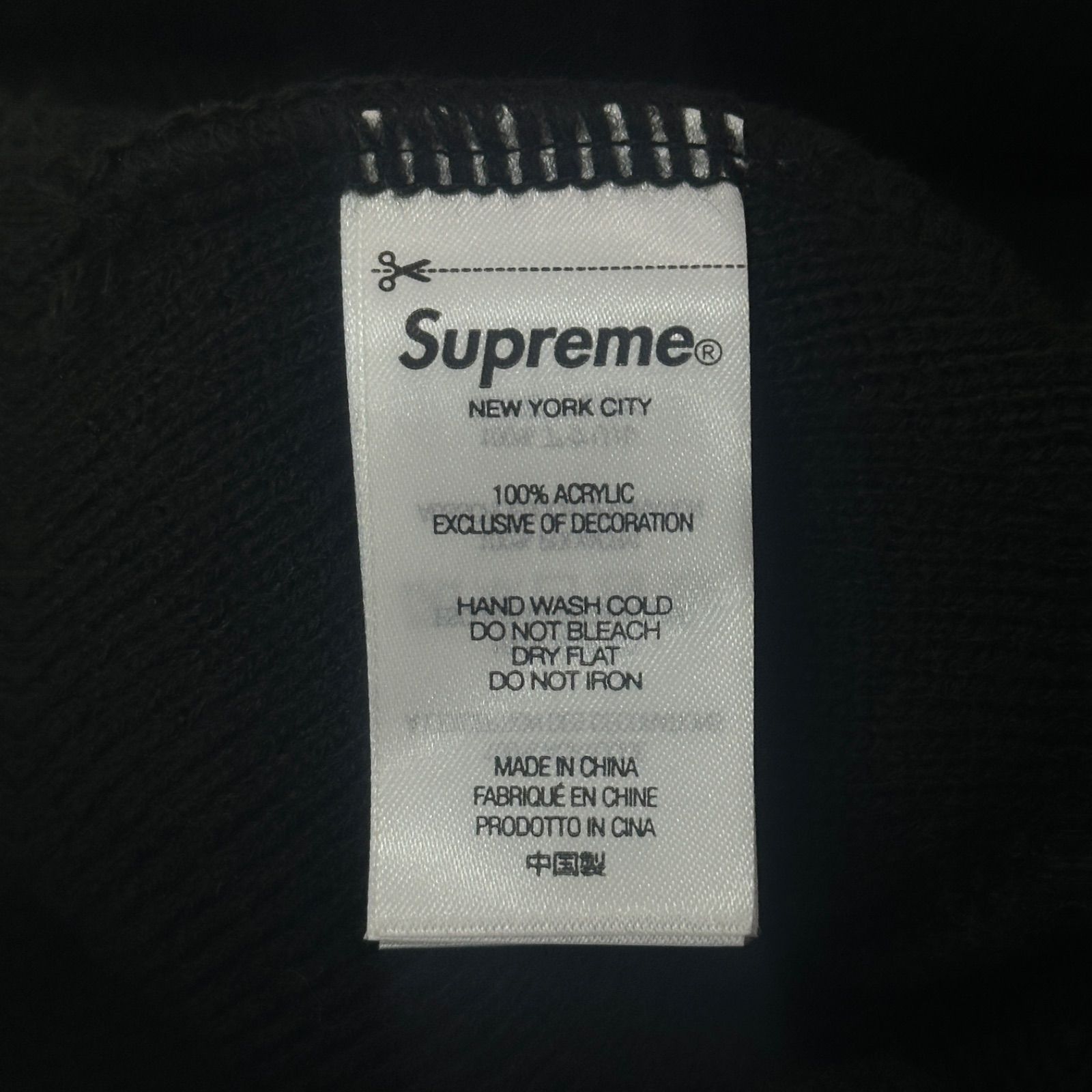 Supreme 25SS Zoo York Beanie BLACK ズーヨークビーニー シュプリーム コラボ 99671A4 WWW_USTAUSTRALIA_COM_AU