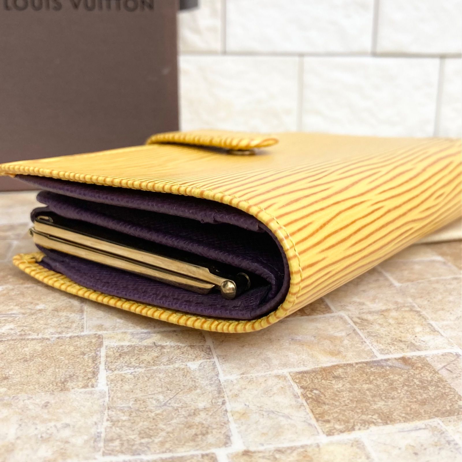 LouisVuitton ルイ ヴィトン エピ ポルトモネ ヴィエノワ イエロー LouisVuitton ルイ ヴィトン エピ ポルトモネ ヴィエノワ イエロー