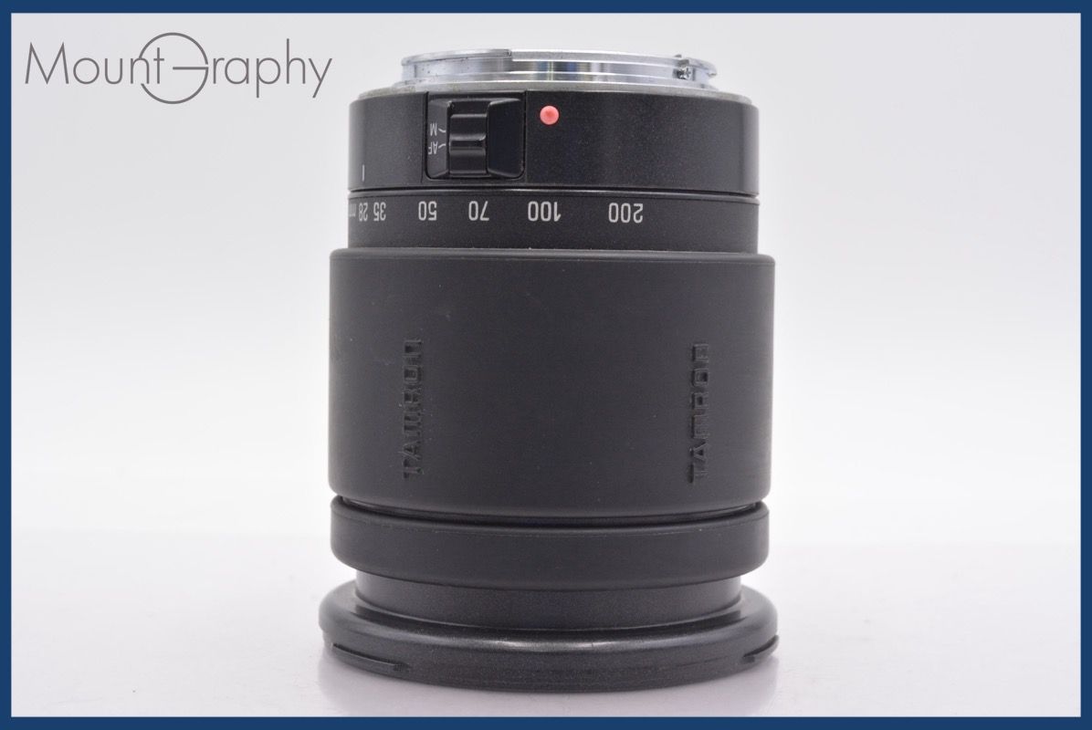 タムロン TAMRON AF ASPHERICAL 28-200mm F3.8-5.6 前後キャップ-レンズフィルター付 キヤノンEF用 AF 完動 同梱可 mj4967