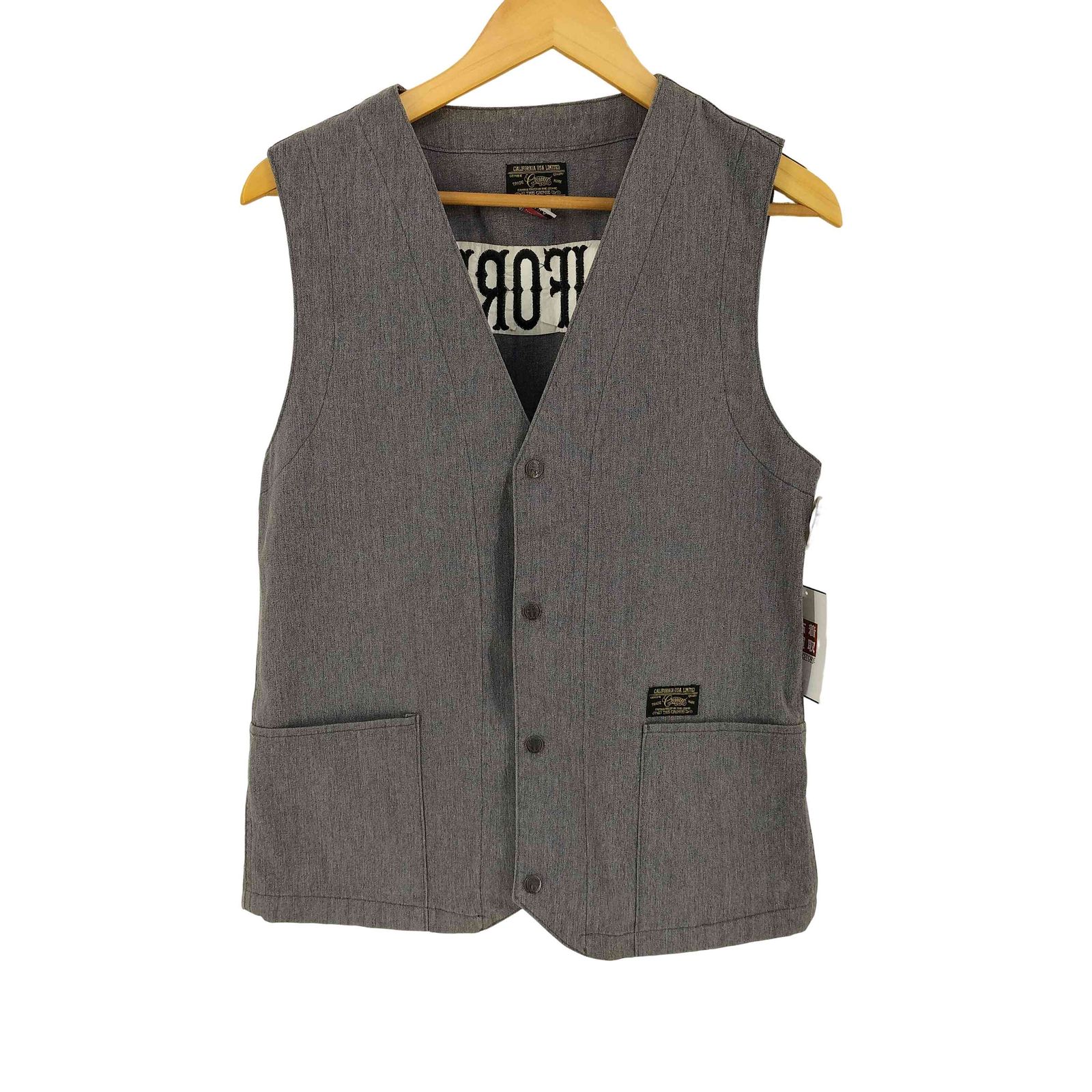 クライミー THE CRIMIE CALIFORNIAバック刺繍ベスト メンズ import M