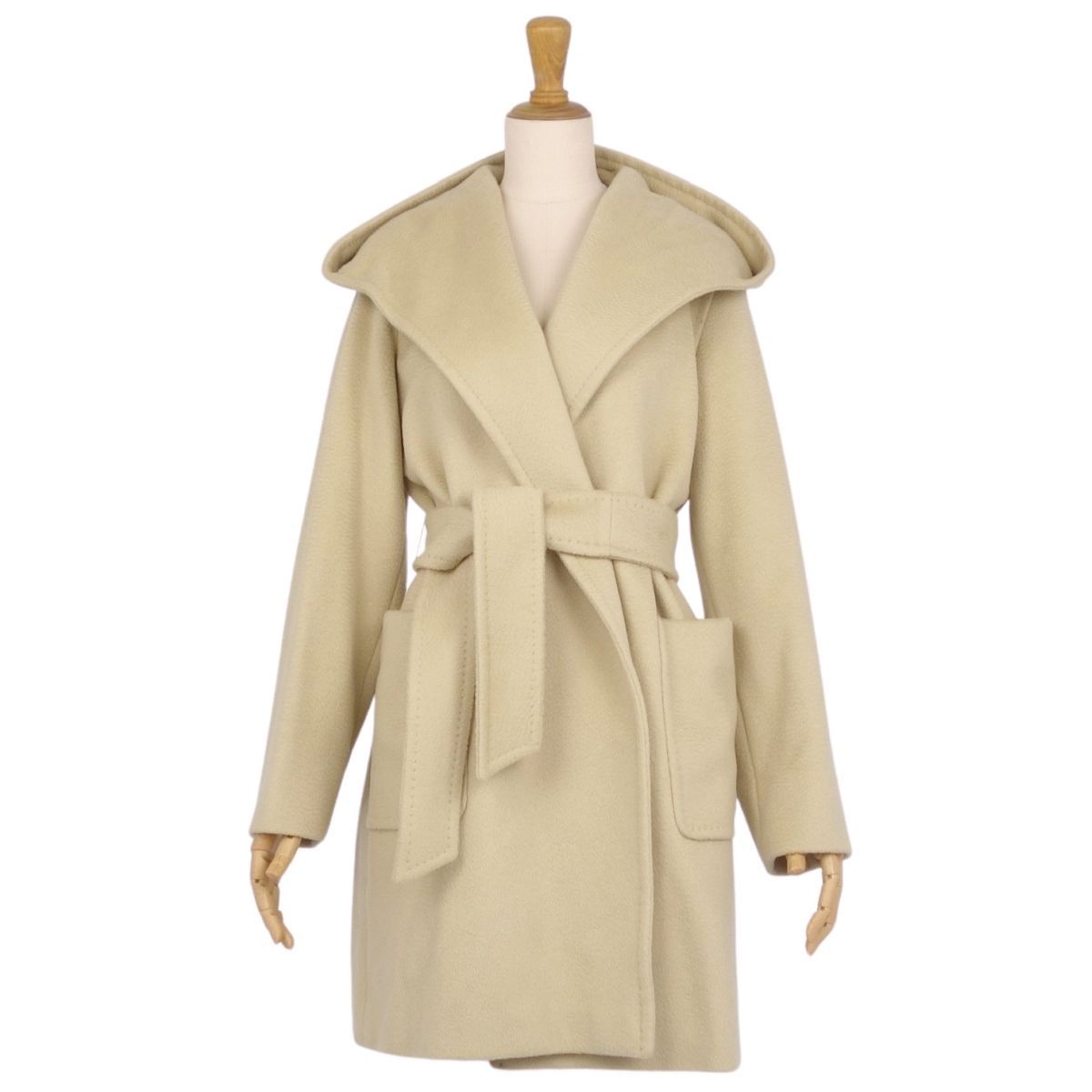 極美品 マックスマーラ Max Mara 白タグ ピュアキャメル RIALTO - メルカリ