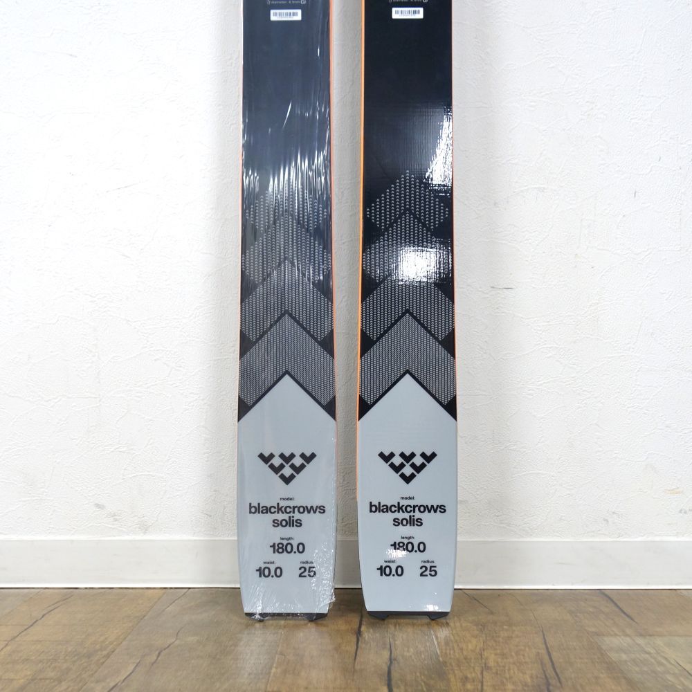 未使用 ブラッククロウズ blackcrows solis 24-25 モデル 180cm センター10cm ソリス スキー板 板のみ バックカントリー 未使用 ブラッククロウズ blackcrows solis 24-25 モデル 180cm