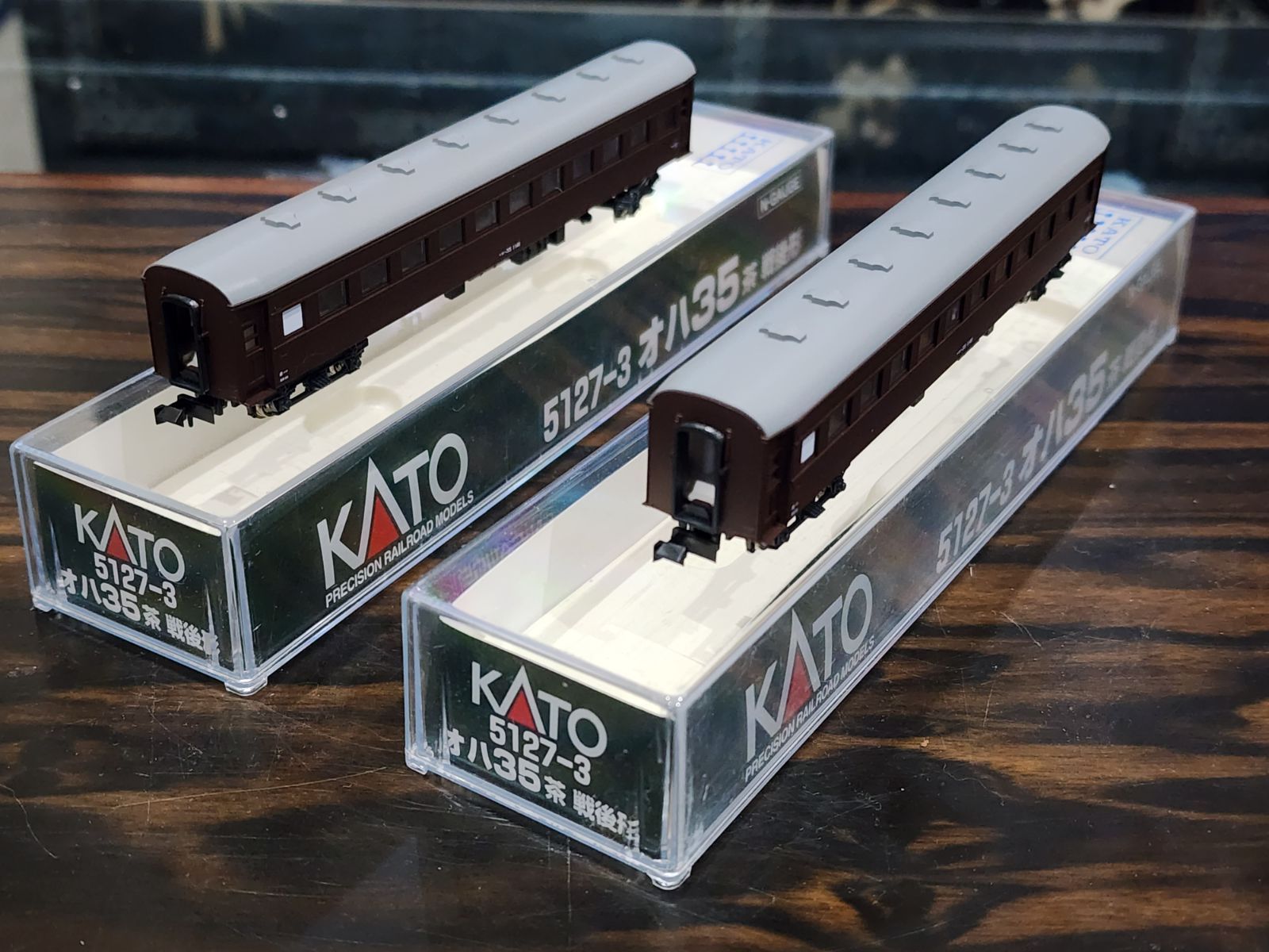 KATO 5127-3 オハ35 茶 戦後形 鉄道模型 Nゲージ - メルカリ