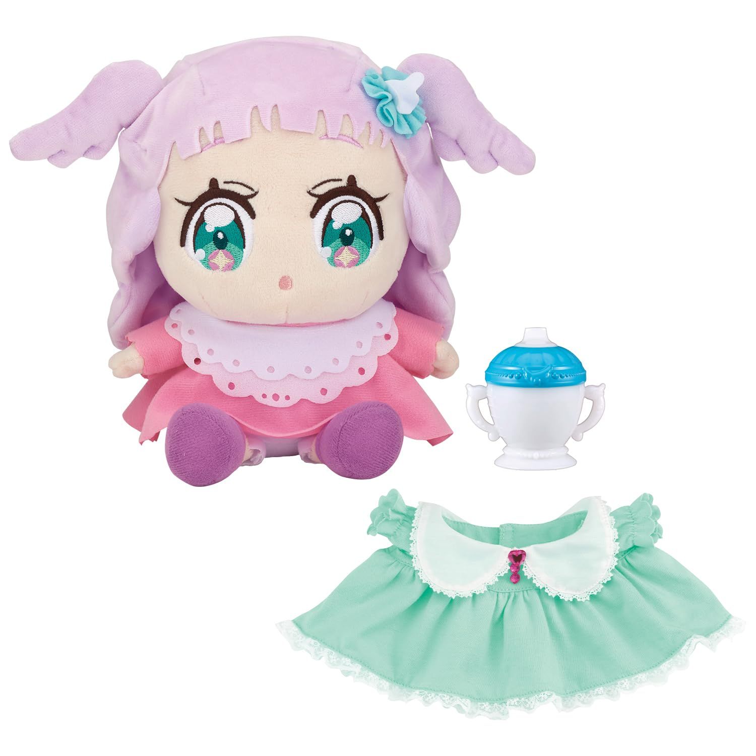 だっこしておせわしてプリンセスエルちゃん おでかけワンピース セット