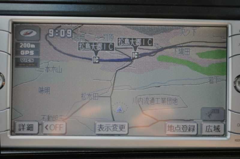 作動確認 トヨタ純正 メモリーナビ ナビ NSDN-W59ワンセグ2009年地図