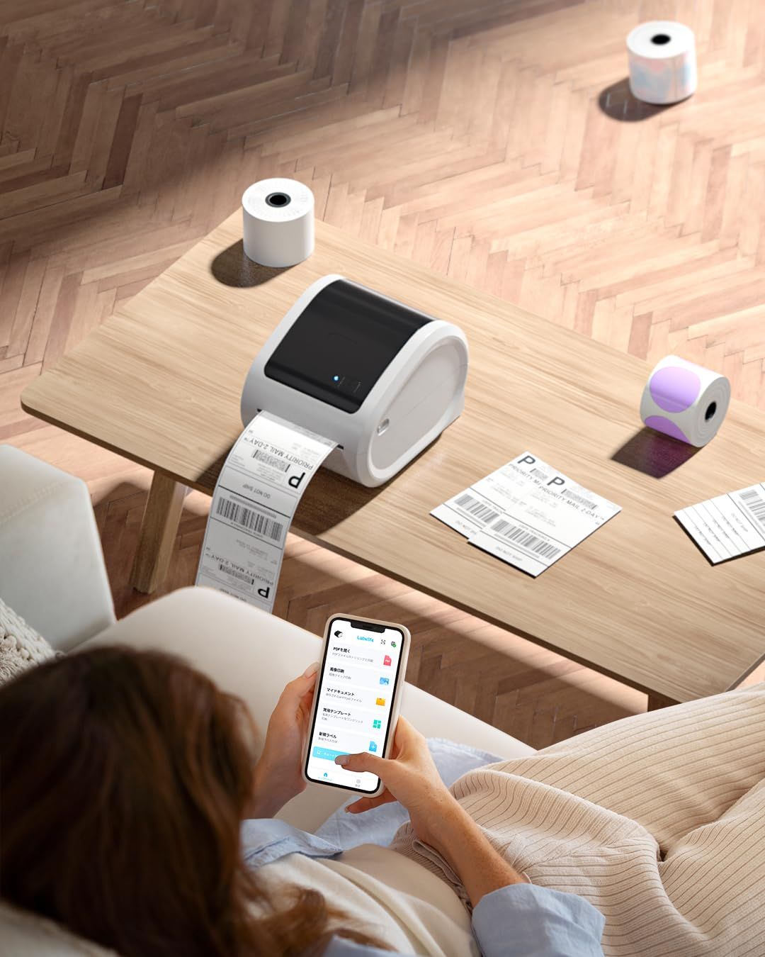 20-115mmラベルシール対応