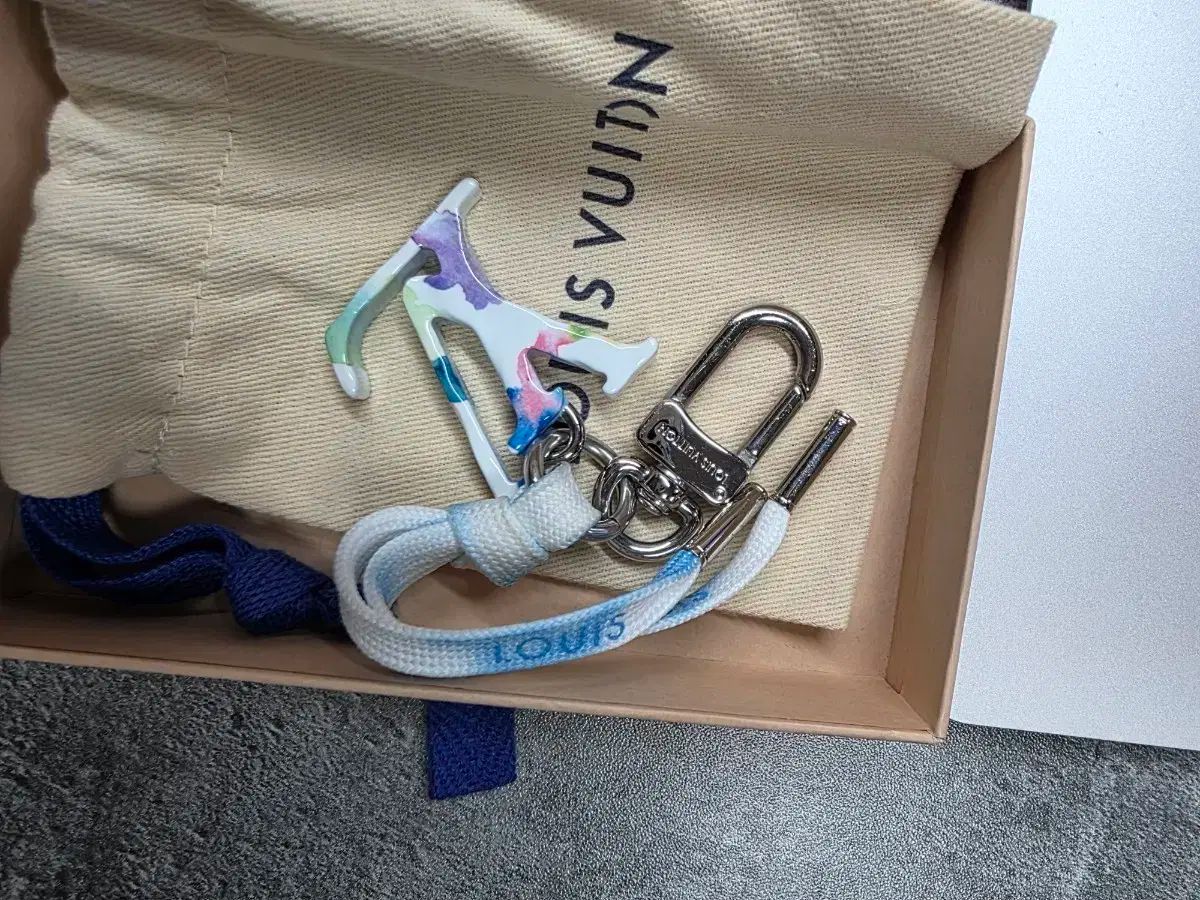 Louis Vuitton ルイヴィトン ウォーターカラー キーリング