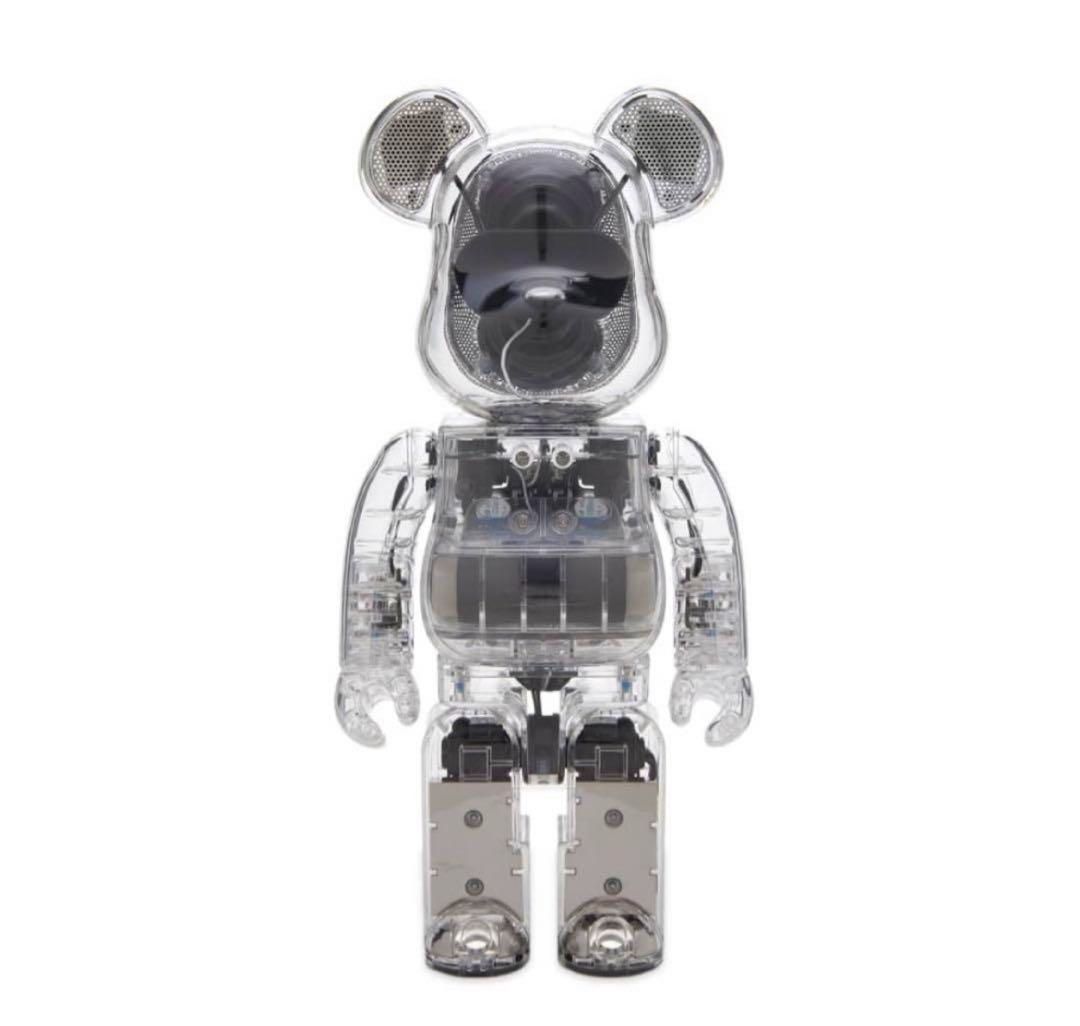 BE RBRICK AUDIO 400% Speaker CLEAR