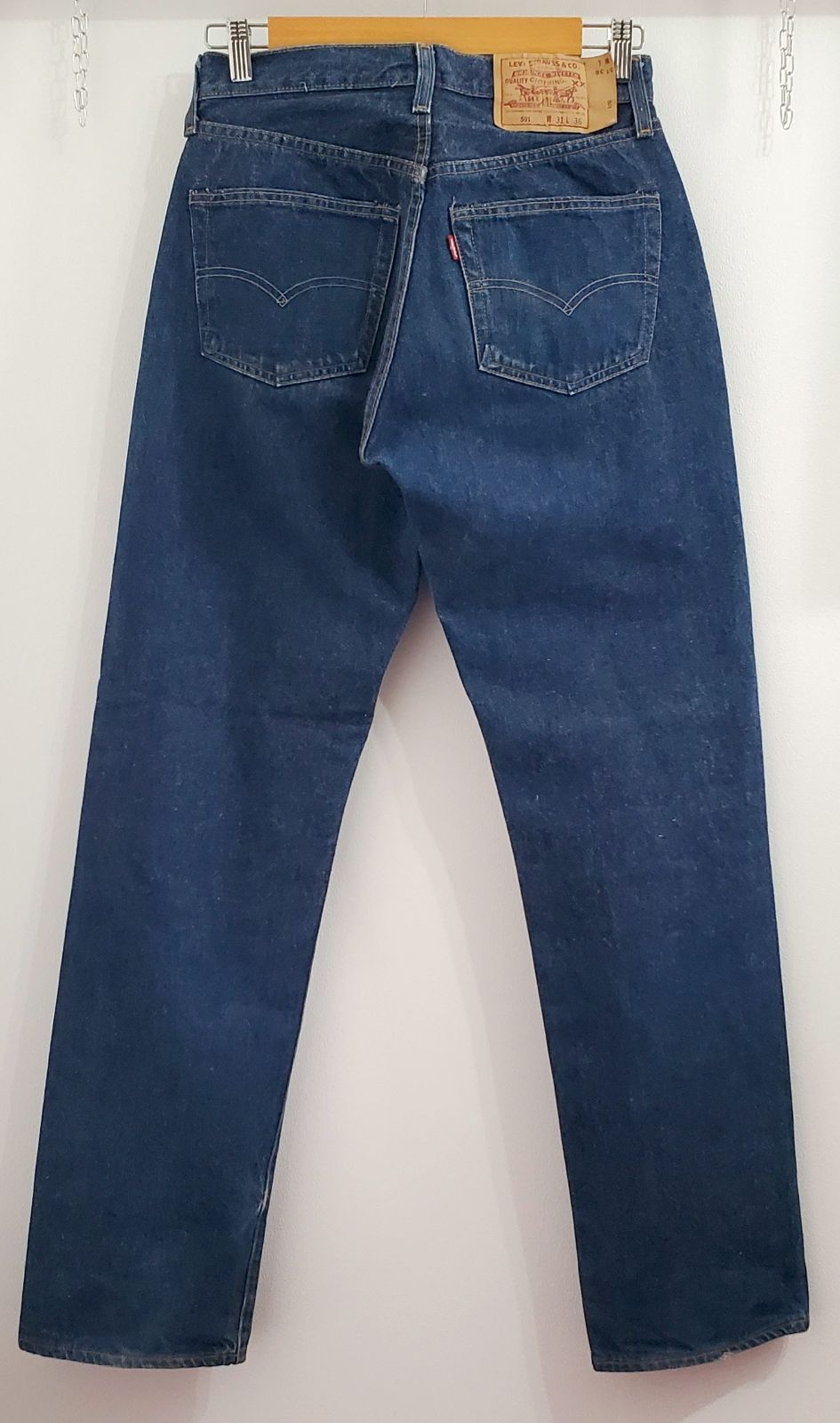 Levisリーバイス□良品 95年製 USA製 1960s 復刻 501XX バレンシア工場 110周年 Big E 赤耳 14oz インディゴ  デニム W31×L36 濃紺 ジーンズ パンツ - メルカリ