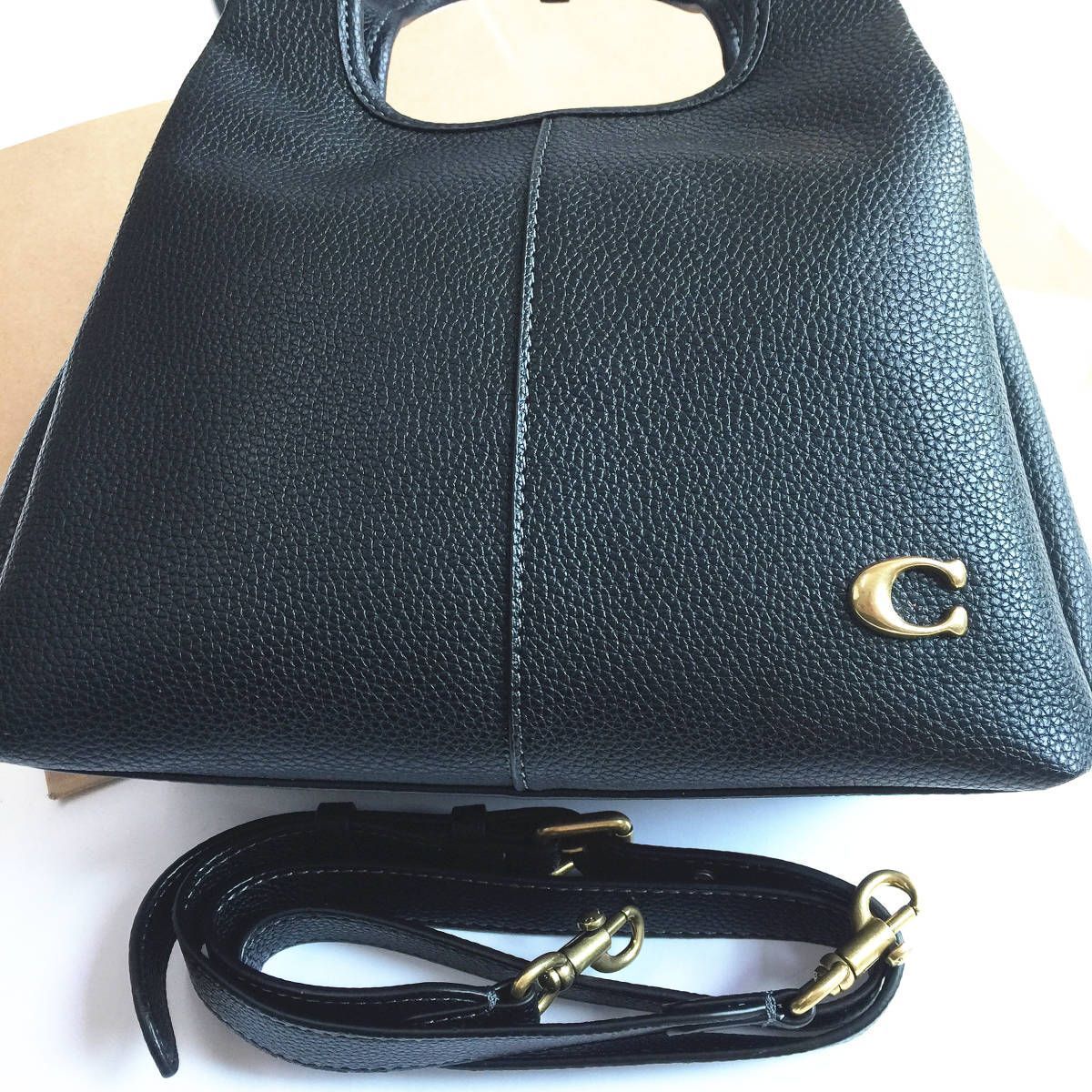 新品未使用】コーチ ラナ ショルダーバッグ 23 ブラック CM545  