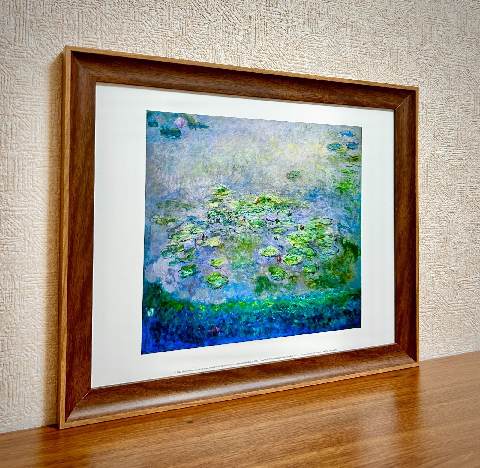 新品☆額縁付アートポスター☆クロード・モネ☆Claude Monet