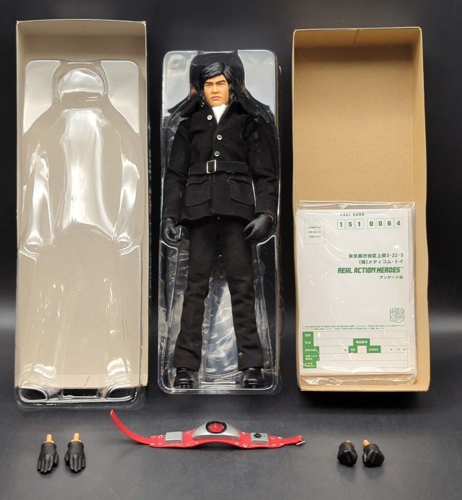 未開封 メディコムトイ RAH 仮面ライダー 本郷猛 後期版 メディコム・トイ RAH 仮面ライダー 本郷猛 後期Ver RAH347