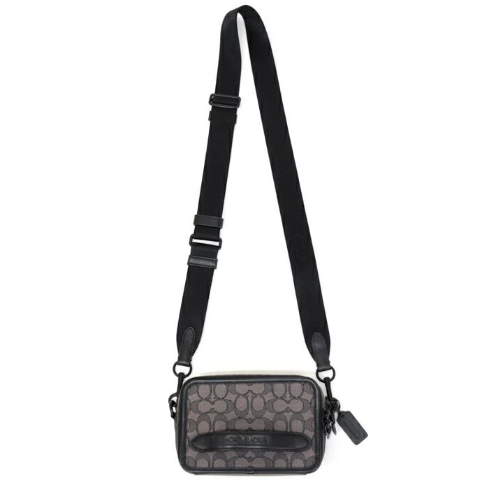 コーチ COACH チャーター クロスボディ シグネチャー ジャカード 