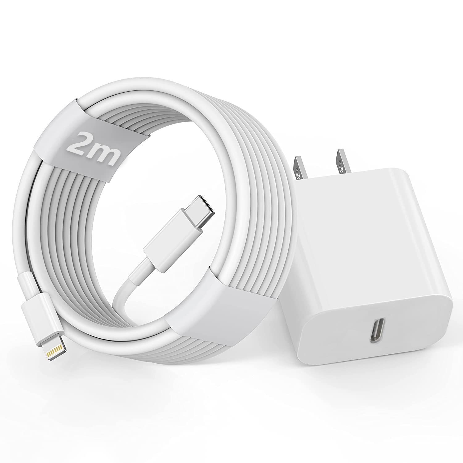 iPhone 充電ケーブル USB-C PD急速充電 20W Type-C to iPhone ケーブル USB Type C ライトニングケーブル 1m 2m