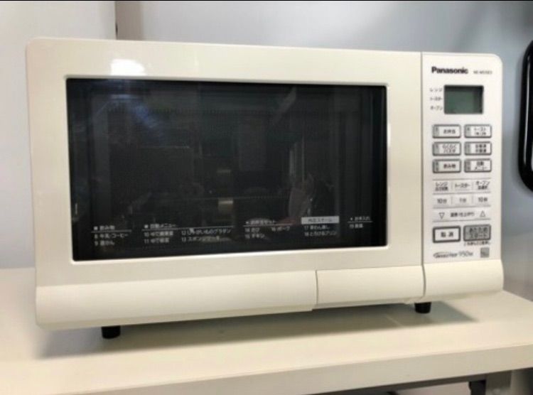 引き取り限定】65.Panasonic オーブンレンジ NE-MS15E3-KW - メルカリ