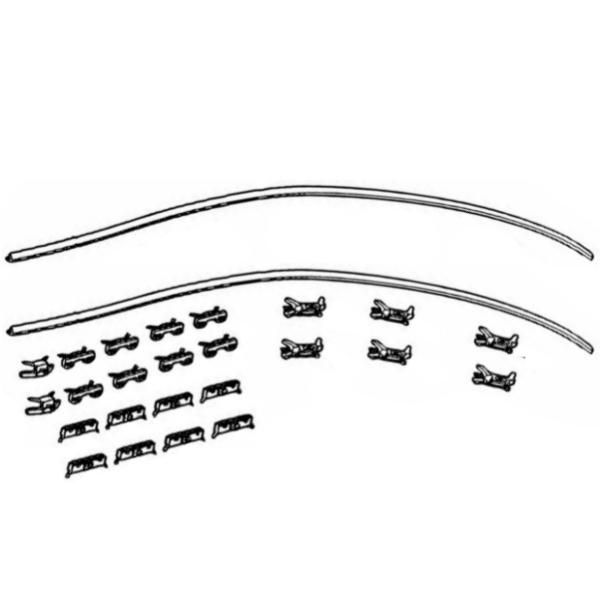 ☆ホンダ純正新品☆シビック タイプR FD2 ルーフモール 左右