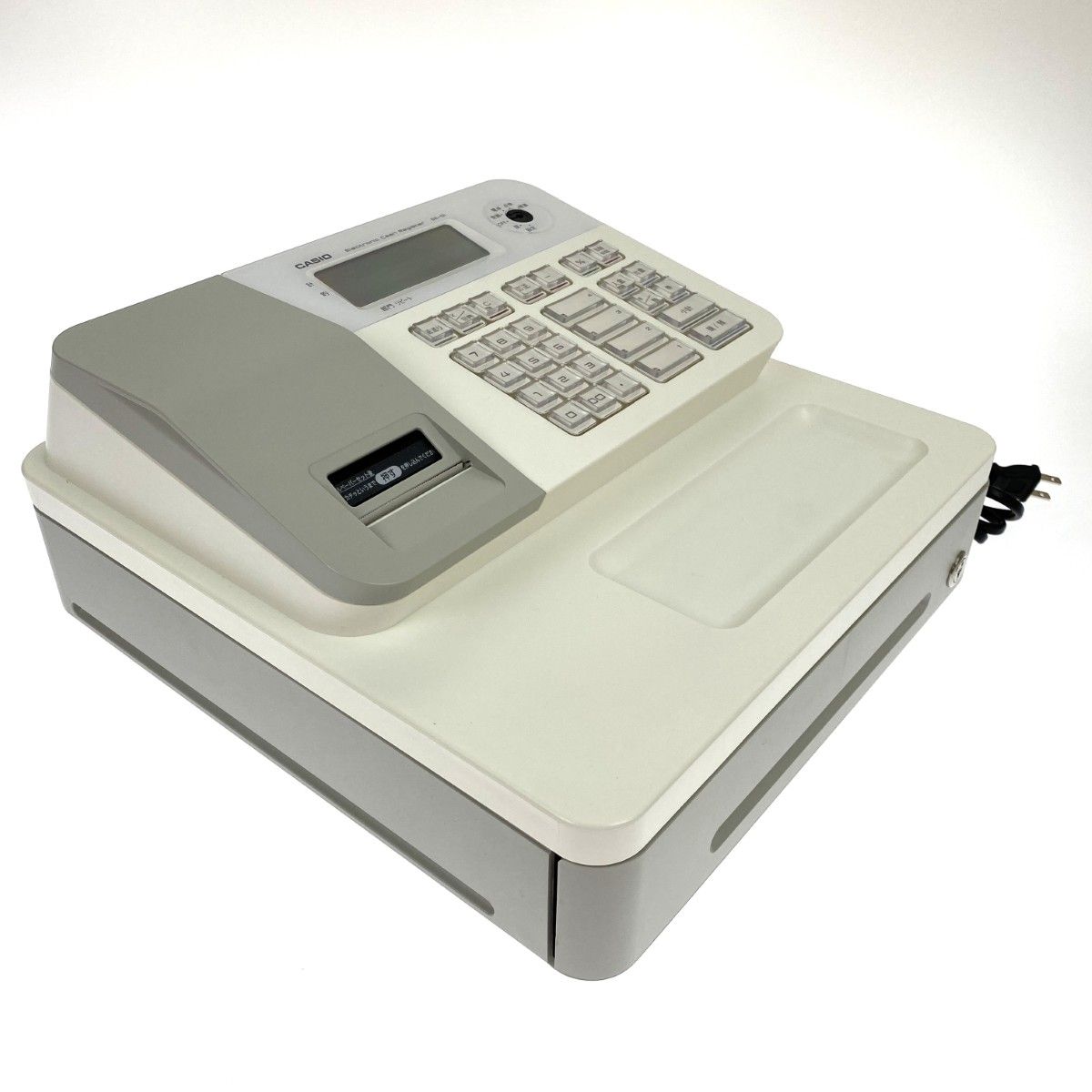 CASIO カシオ 2024 電子レジスター SE-G1 ホワイト ドロアー鍵欠品