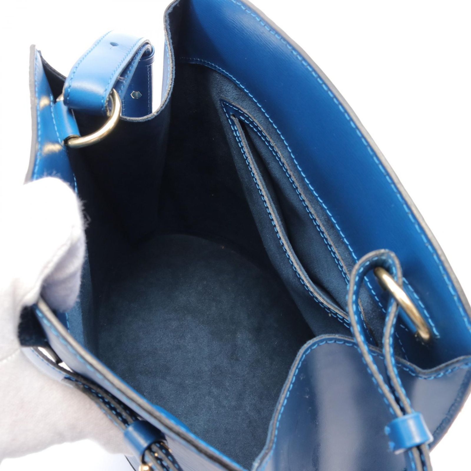 美品　ルイヴィトン　エピ　クリューニー　 ショルダーバック　トレンドブルー LOUIS VUITTON - 美品 ルイヴィトン エピ クリューニー