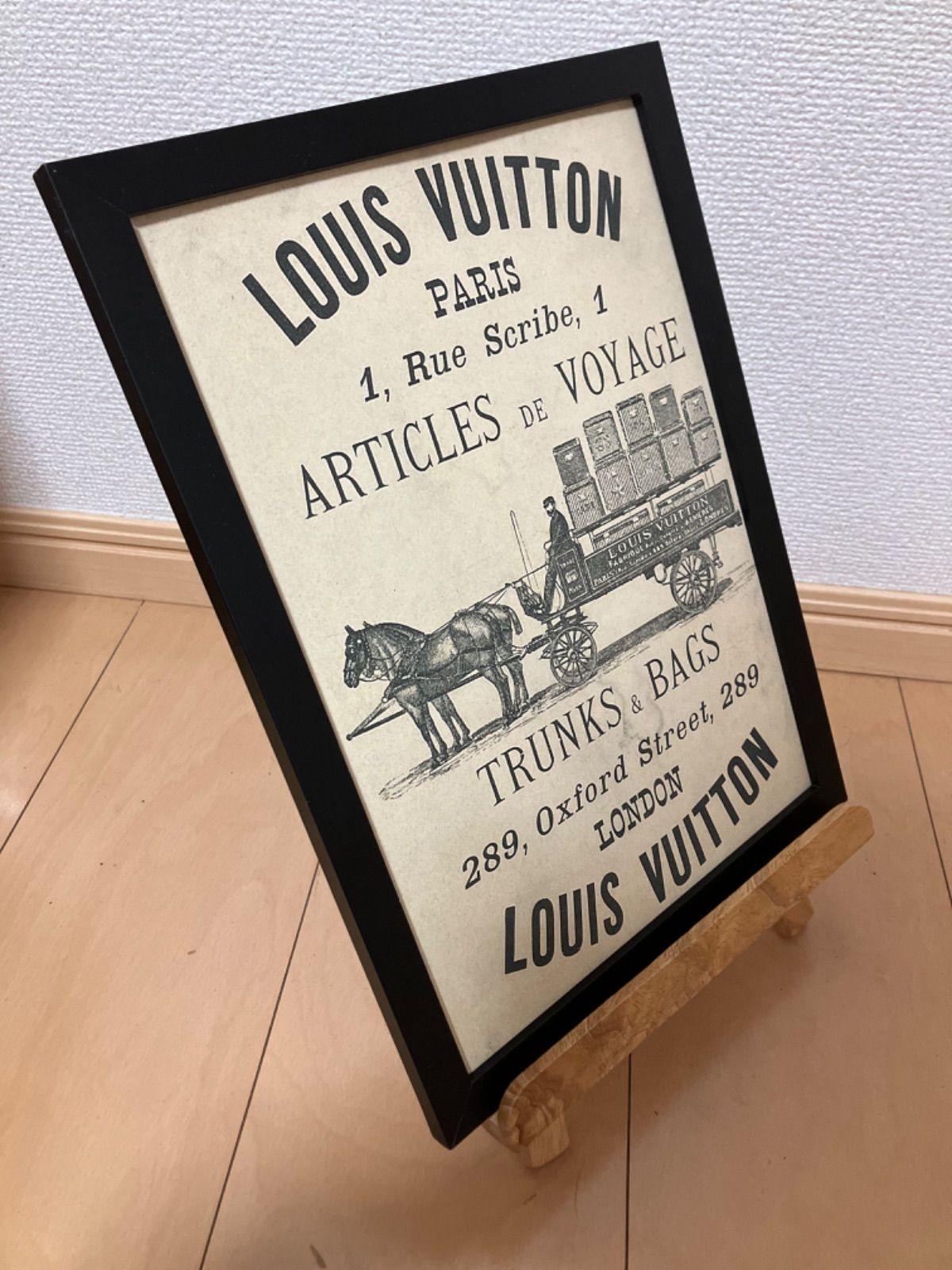 Louis Vuitton イベントポスター ルイ·ヴィトン】ルイ·ヴィトン × 村上隆 ポップアップストア