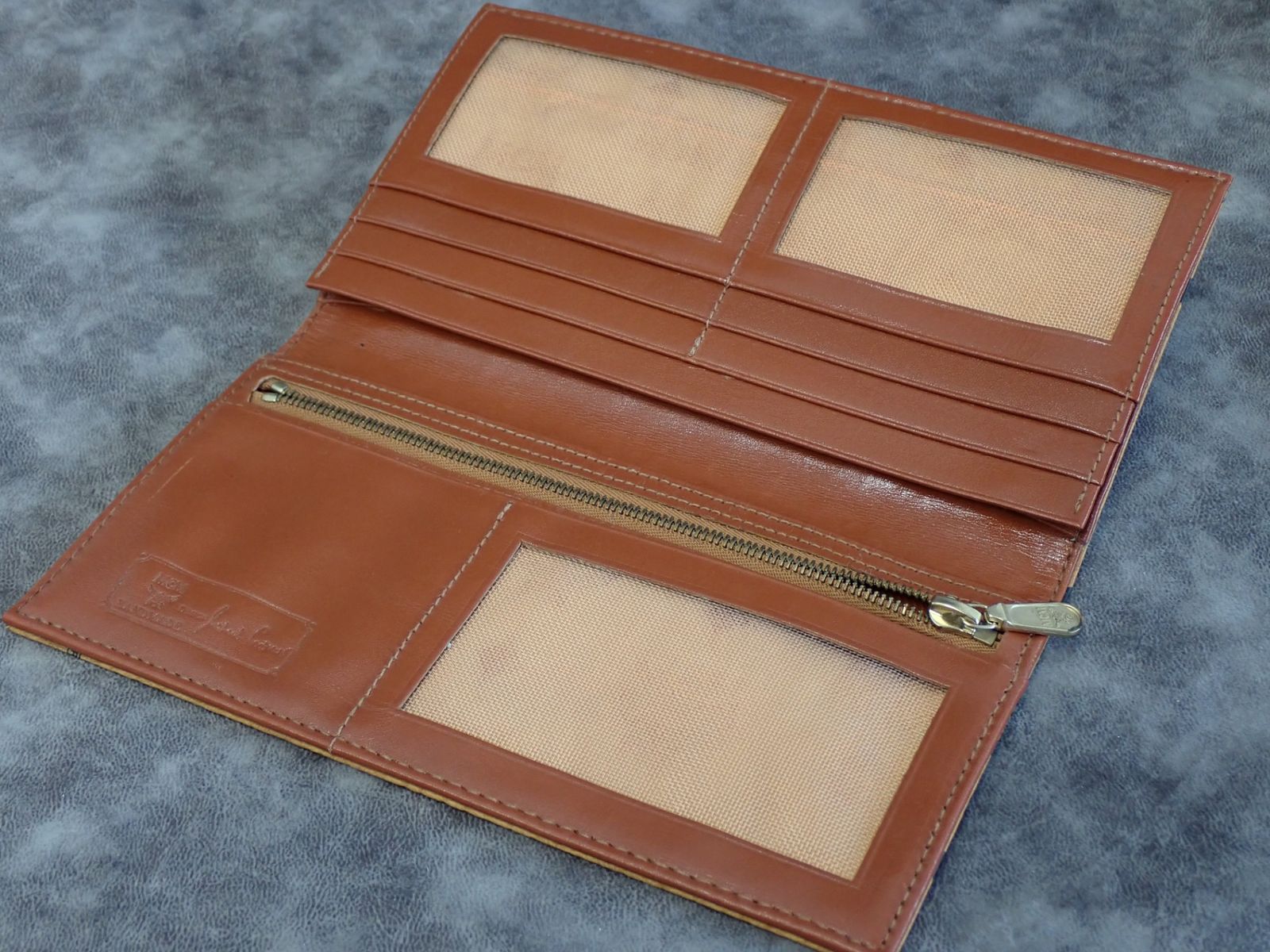 MCM エムシーエム 長財布 レザー ブラウン系 - メルカリ