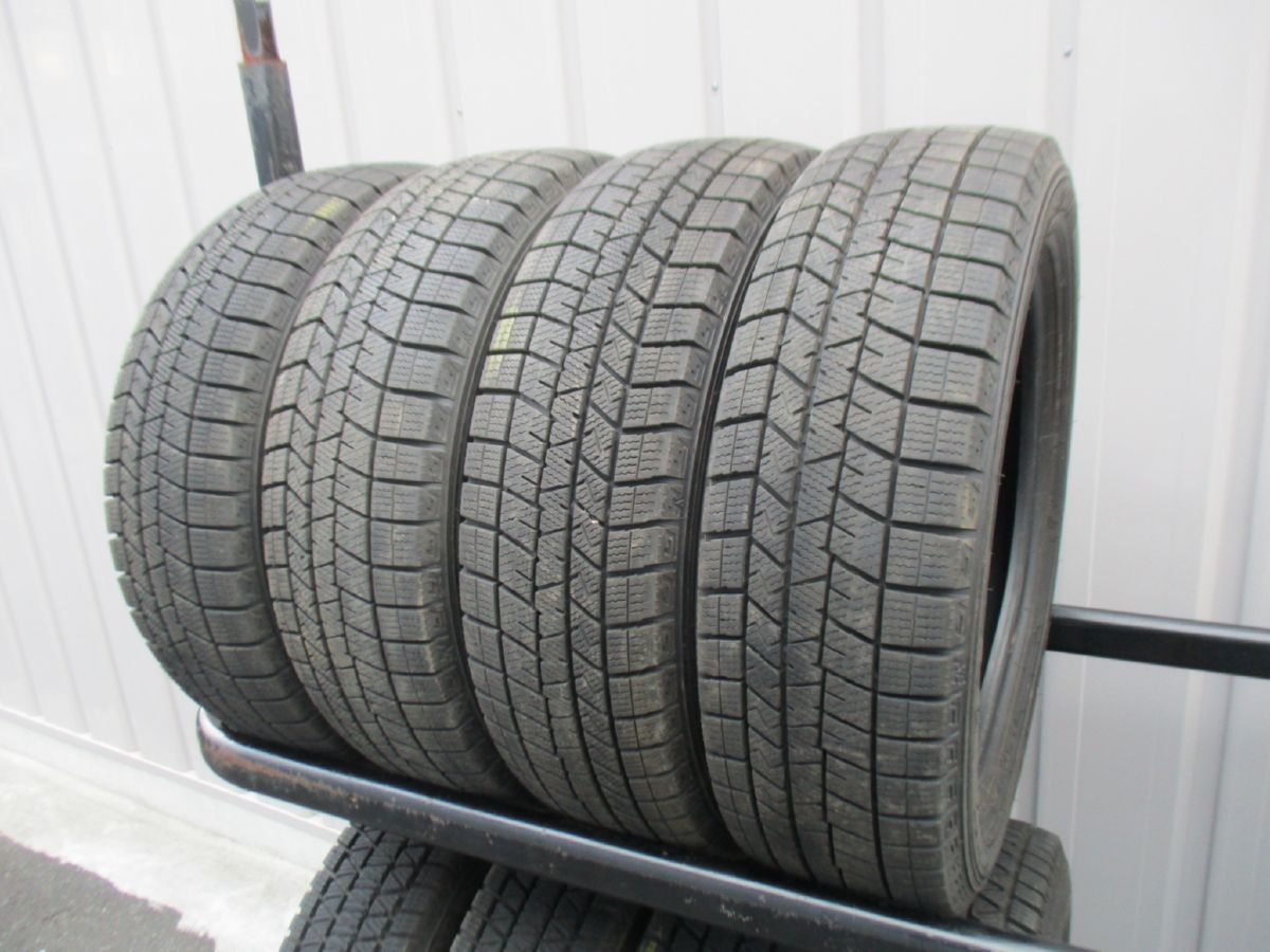 165/60R15 77Q ダンロップ WINTER MAXX WM03 スタッドレス 2020年製 4本 送料込 T49081218インボイス領収書発行可能