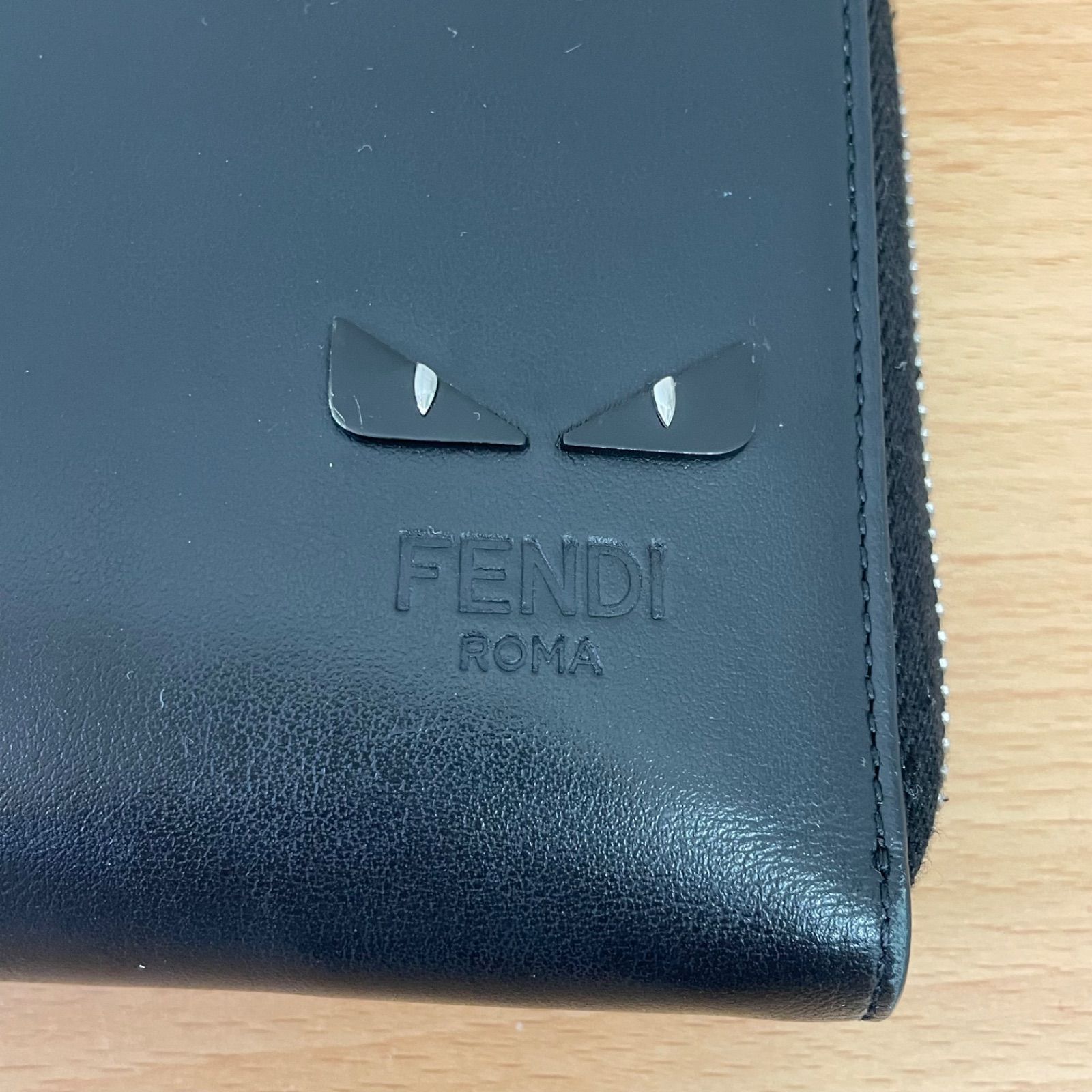 FENDI フェンディ ラウンドファスナー 長財布 トラベルウォレット