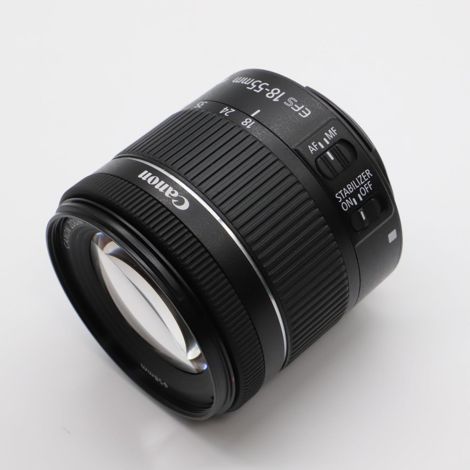 Canon 標準ズームレンズ EF-S18-55mm F4.0-5.6IS STM APS-C対応 - メルカリ