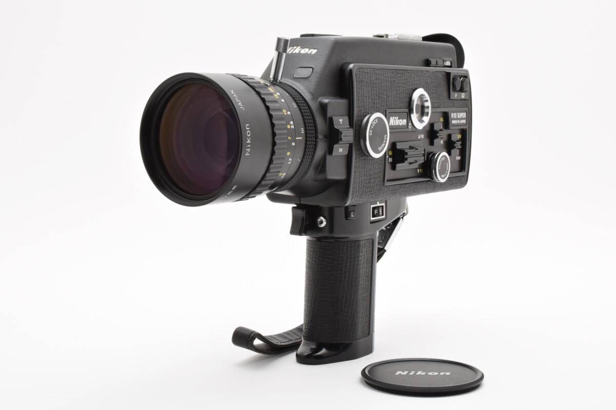 Nikon ニコン R10 SUPER 8mm フィルム ムービーカメラ EXC+5/ALL Works] Nikon R10 Super 8 Cine Movie Film Camera 7