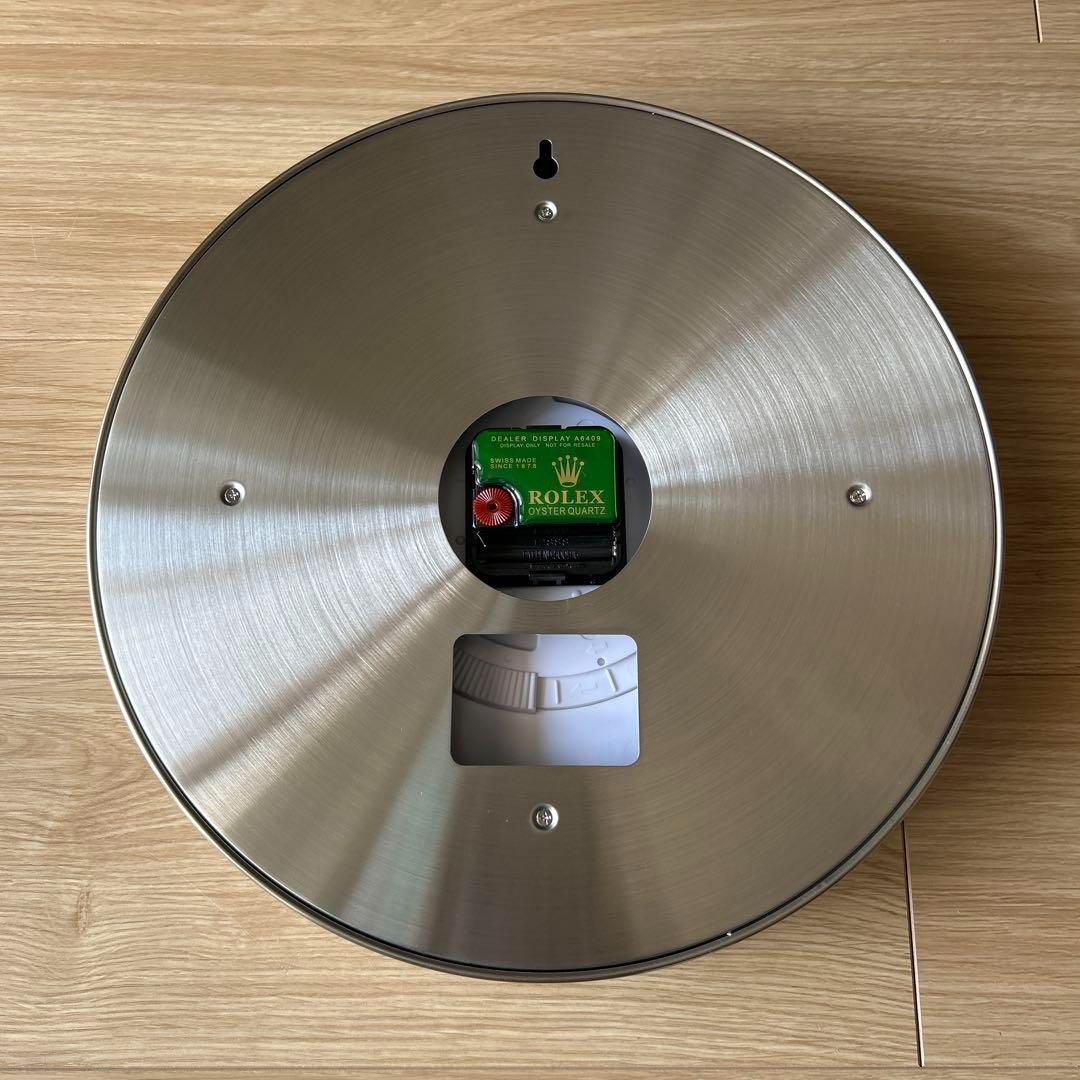 ロレックス デイトナ 掛け時計 販促品 Amazon.co.jp: ULOVEJOY 掛け時計 電波 静音 シルバーロレックス