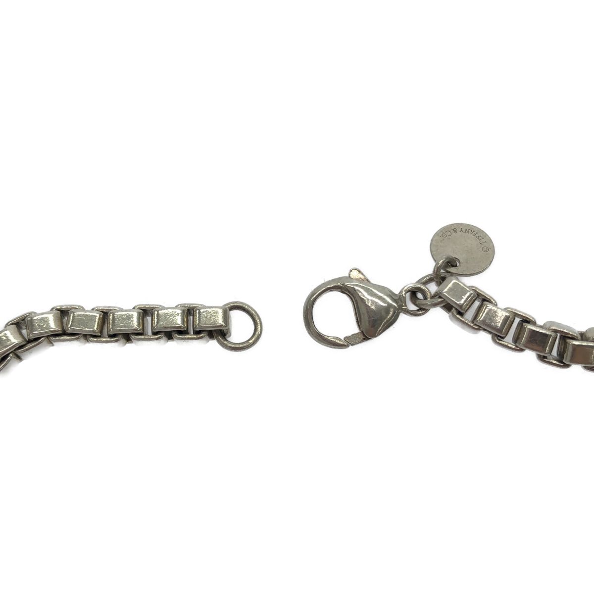 Tiffany & Co. シルバーチェーンブレスレット　ベネチアン TIFFANY&Co. ティファニー ブレスレット シルバー チェーン