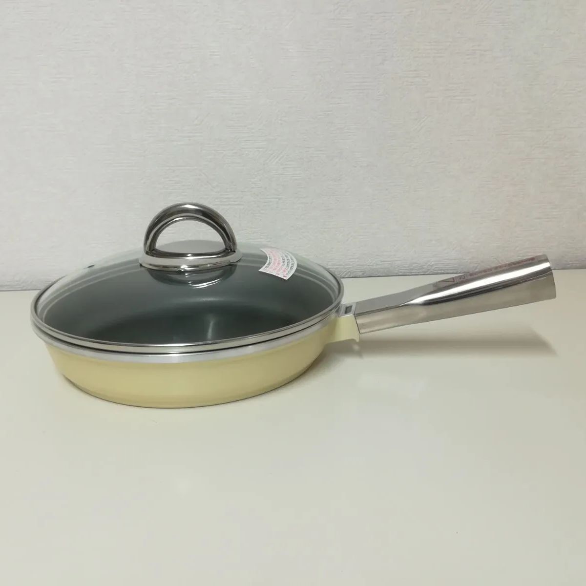 アサヒ軽金属工業 ニュー ディナーパン 蓋付 フライパン 適温計なし