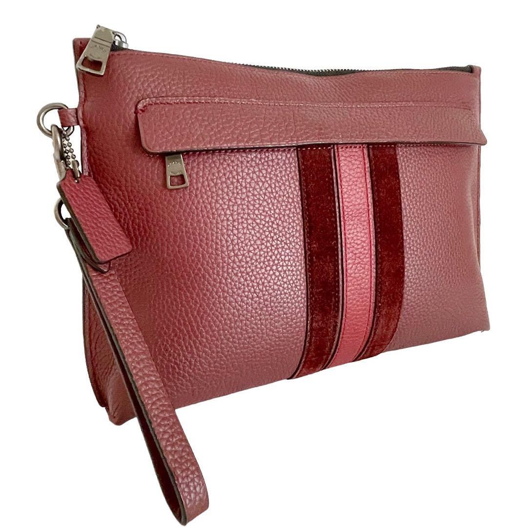 コーチ COACH 58951 ミックスドレザー クラッチバッグ セカンドバッグ 