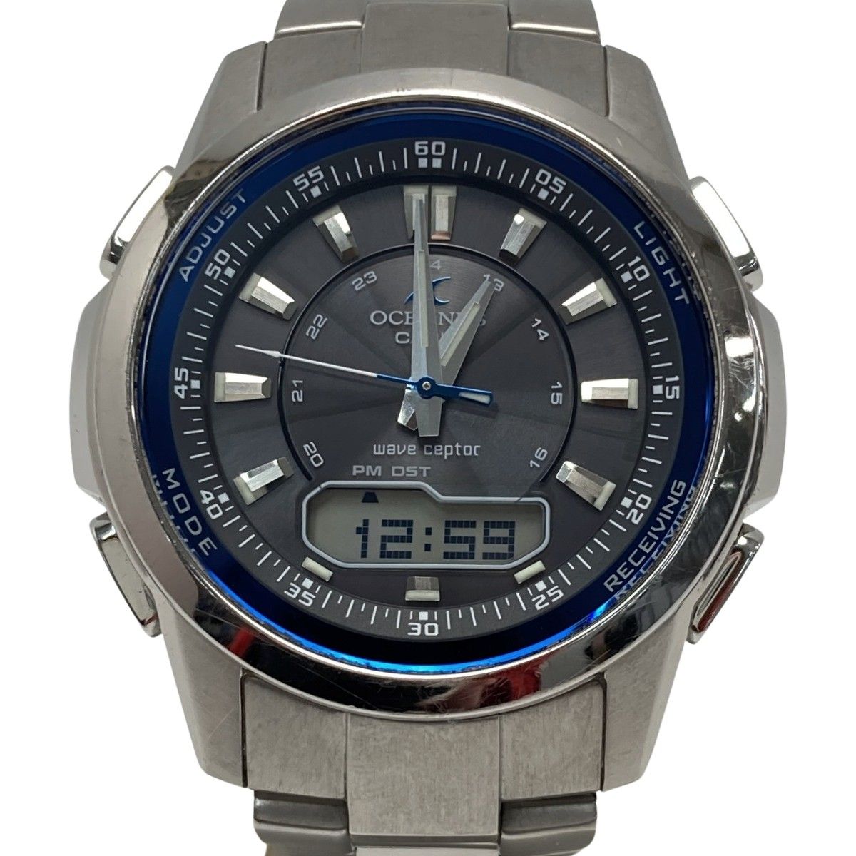 CASIO カシオ オシアナス wave ceptor デジアナ OCW-300TDJ-1AJF 電波 