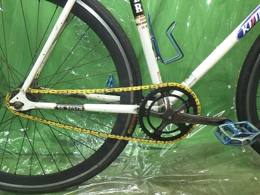 クロモリ ピストバイク