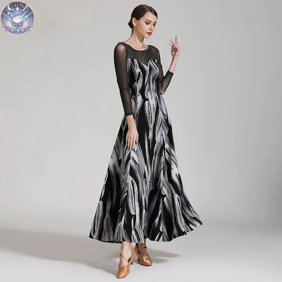 ♥ 社交ダンスの練習に最適 スタンダードにオススメのワンピース